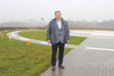 Już niedługo śmigłowce LPR-u będą korzystać z lądowiska w Nowogardzie.