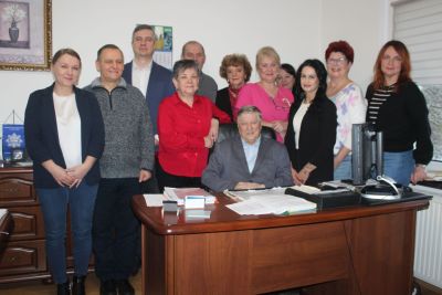 Pożegnanie dyrektora Kaźmierza Lembasa w nowogardzkim szpitalu