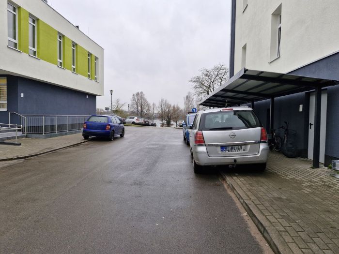 Złe parkowanie na terenie szpitala?